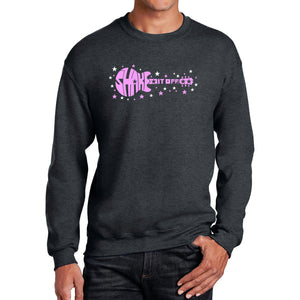 Shake it Off - Men's Word Art Crewneck Sweatshirt