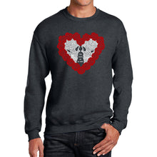 Load image into Gallery viewer, Men&#39;s Word Art Crewneck Sweatshirt - Til Death Do Us Part