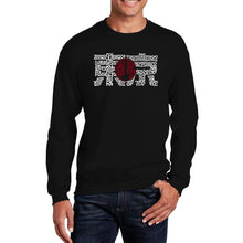 Load image into Gallery viewer, Tokyo Sun - Men&#39;s Word Art Crewneck Sweatshirt