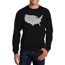 Load image into Gallery viewer, THE STAR SPANGLED BANNER - Men&#39;s Word Art Crewneck Sweatshirt