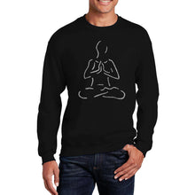 Load image into Gallery viewer, POPULAR YOGA POSES - Men&#39;s Word Art Crewneck Sweatshirt