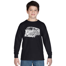 Load image into Gallery viewer, THE 70&#39;S - Boy&#39;s Word Art Long Sleeve