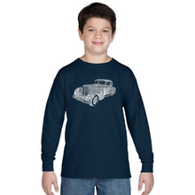 Load image into Gallery viewer, Mobsters - Boy&#39;s Word Art Long Sleeve
