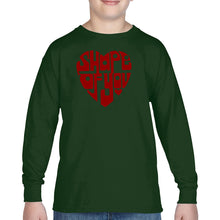 Load image into Gallery viewer, Shape of You  - Boy&#39;s Word Art Long Sleeve