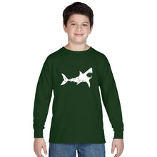 Load image into Gallery viewer, BITE ME - Boy&#39;s Word Art Long Sleeve