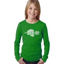 Load image into Gallery viewer, 90&#39;s Rappers - Girl&#39;s Word Art Long Sleeve T-Shirt