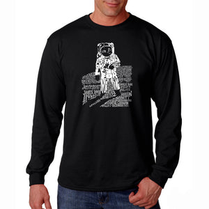 ASTRONAUT - Men's Word Art Long Sleeve T-Shirt