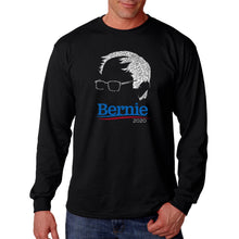 Load image into Gallery viewer, Bernie Sanders 2020 - Men&#39;s Word Art Long Sleeve T-Shirt