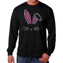 Load image into Gallery viewer, Bunny Ears  - Men&#39;s Word Art Long Sleeve T-Shirt