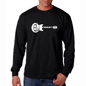 COME TOGETHER - Men's Word Art Long Sleeve T-Shirt