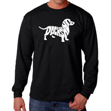 Load image into Gallery viewer, Dachshund  - Men&#39;s Word Art Long Sleeve T-Shirt