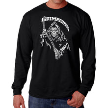 Load image into Gallery viewer, Grim Reaper  - Men&#39;s Word Art Long Sleeve T-Shirt