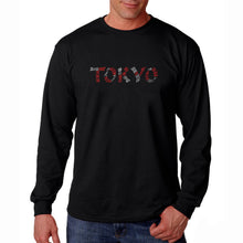 Load image into Gallery viewer, THE NEIGHBORHOODS OF TOKYO - Men&#39;s Word Art Long Sleeve T-Shirt
