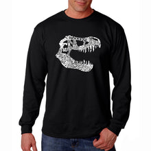 Load image into Gallery viewer, TREX - Men&#39;s Word Art Long Sleeve T-Shirt