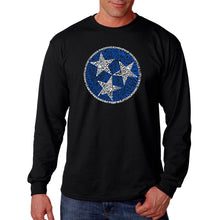 Load image into Gallery viewer, Tennessee Tristar - Men&#39;s Word Art Long Sleeve T-Shirt