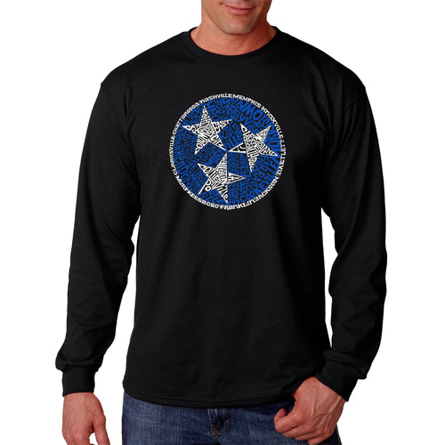 Tennessee Tristar - Men's Word Art Long Sleeve T-Shirt
