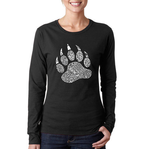 Types of Bears -  Women's Word Art Long Sleeve T-Shirt