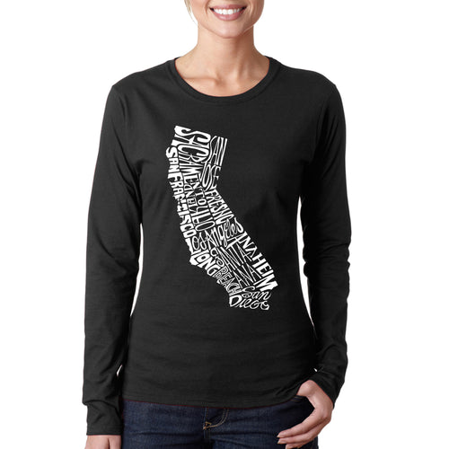 California State -  Women's Word Art Long Sleeve T-Shirt