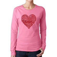 Load image into Gallery viewer, Love Yourself - Women&#39;s Word Art Long Sleeve T-Shirt