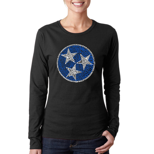 Tennessee Tristar - Women's Word Art Long Sleeve T-Shirt