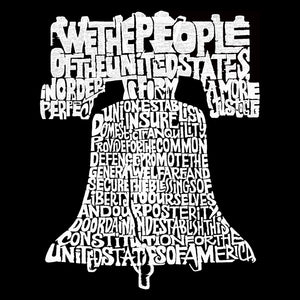 Liberty Bell - Men's Tall Word Art T-Shirt