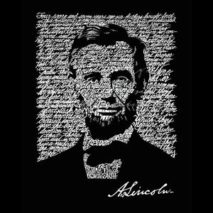 ABRAHAM LINCOLN GETTYSBURG ADDRESS - Drawstring Backpack – LA Pop Art