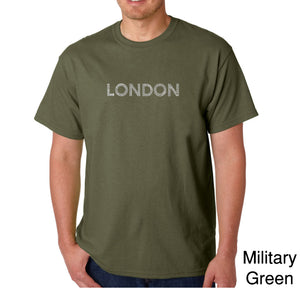 LONDON NEIGHBORHOODS - Men's Word Art T-Shirt