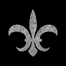 Load image into Gallery viewer, FLEUR DE LIS POPULAR LOUISIANA CITIES - Drawstring Backpack