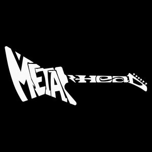 Metal Head - Men's Word Art Crewneck Sweatshirt
