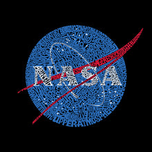 Load image into Gallery viewer, NASA&#39;s Most Notable Missions -  Women&#39;s Premium Word Art Flowy Tank Top