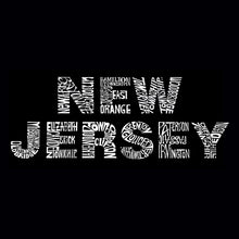 Load image into Gallery viewer, NEW JERSEY NEIGHBORHOODS - Men&#39;s Word Art Hooded Sweatshirt