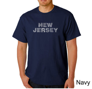 NEW JERSEY NEIGHBORHOODS - Men's Word Art T-Shirt