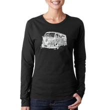 Load image into Gallery viewer, THE 70&#39;S - Women&#39;s Word Art Long Sleeve T-Shirt