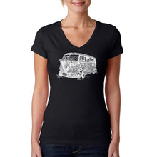 Load image into Gallery viewer, THE 70&#39;S - Women&#39;s Word Art V-Neck T-Shirt