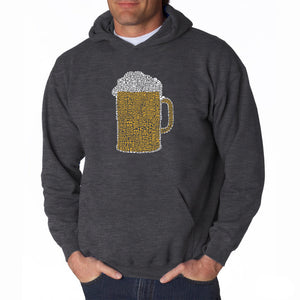 Slang Terms for Being Wasted - Men's Word Art Hooded Sweatshirt