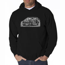 Load image into Gallery viewer, Legendary Mobsters - Men&#39;s Word Art Hooded Sweatshirt