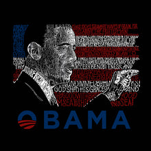 Load image into Gallery viewer, OBAMA AMERICA THE BEAUTIFUL - Men&#39;s Tall Word Art T-Shirt