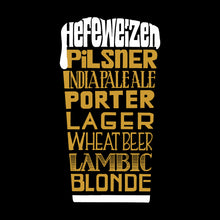 Load image into Gallery viewer, Styles of Beer  - Women&#39;s Premium Blend Word Art T-Shirt