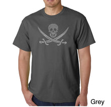 Load image into Gallery viewer, LYRICS TO A LEGENDARY PIRATE SONG - Men&#39;s Word Art T-Shirt