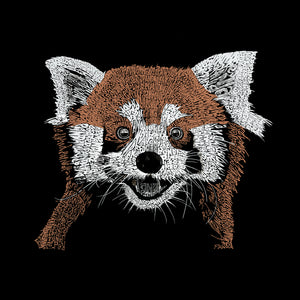Red panda - Men's Tall Word Art T-Shirt