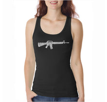 Load image into Gallery viewer, RIFLEMANS CREED  - Women&#39;s Word Art Tank Top