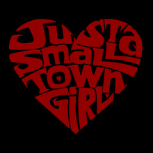 Load image into Gallery viewer, Just a Small Town Girl  - Large Word Art Tote Bag