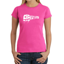 Load image into Gallery viewer, NY SUBWAY - Women&#39;s Word Art T-Shirt