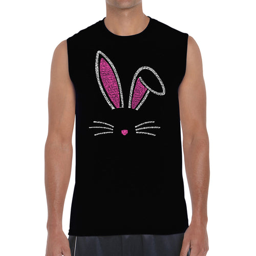 Bunny Ears  - Men's Word Art Sleeveless T-Shirt