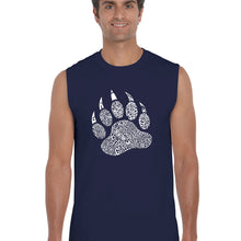 Load image into Gallery viewer, Types of Bears -  Men&#39;s Word Art Sleeveless T-Shirt