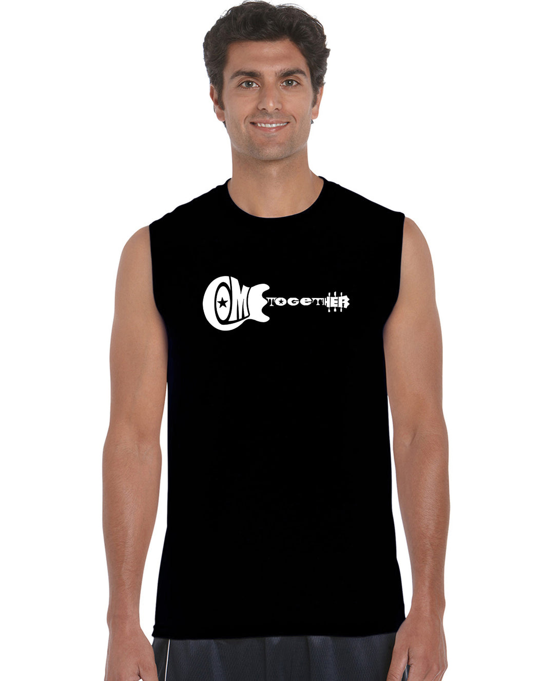 COME TOGETHER - Men's Word Art Sleeveless T-Shirt