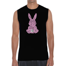 Load image into Gallery viewer, Easter Bunny  - Men&#39;s Word Art Sleeveless T-Shirt