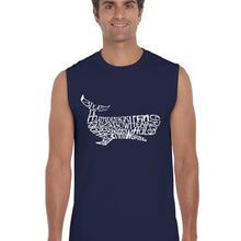 Load image into Gallery viewer, Humpback Whale -  Men&#39;s Word Art Sleeveless T-Shirt