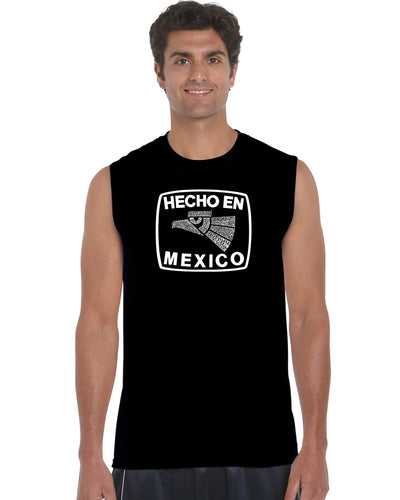 HECHO EN MEXICO - Men's Word Art Sleeveless T-Shirt