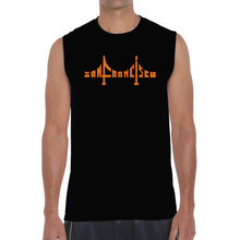 Load image into Gallery viewer, San Francisco Bridge  - Men&#39;s Word Art Sleeveless T-Shirt
